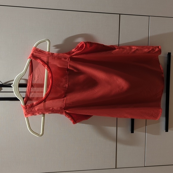 Banana Republic Sleeveless Orange Blouse - Picture 1 of 6